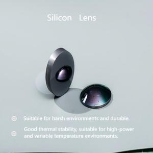 Chịu nhiệt độ cao AR tráng silicon đơn tinh thể ống kính 14mm đường kính 28mm tiêu cự OEM tùy chỉnh cho - Product Image 2