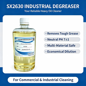 Dégraissant industriel neutre <span class=keywords><strong>à</strong></span> base d'eau SX2630, nettoyant pour graisses tenaces, pour blanchisserie, usine, hôtel, restaurant, lavage des métaux - Product Image 5