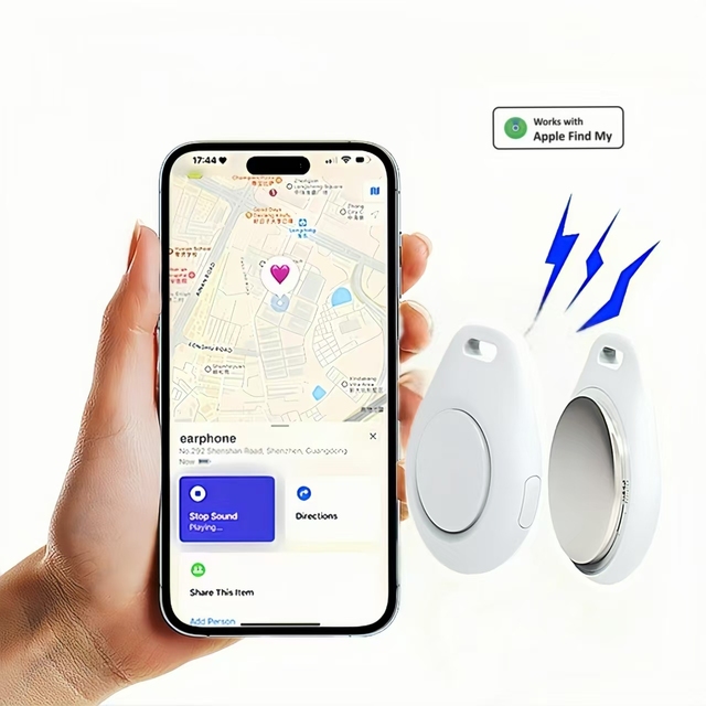 Smart MFI Certified Locator Key Finder Item Finder Anti-lost Locator GPS Tracker Find My Tags Blue Tooth Wireless Smart Finder