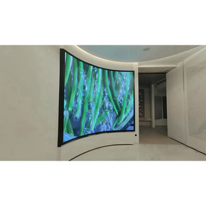 Écran LED d'intérieur à <span class=keywords><strong>film</strong></span> souple P1.86, écran cylindrique, écran LED en forme d'arc, écran souple de forme spéciale circulaire - Product Image 5