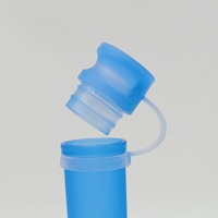 Tube en plastique conique de qualité alimentaire PP, étanche à l'humidité, avec bouchon à rabat et forme de cône