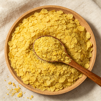 Flocons de levure nutritionnelle végétalienne en gros, riches en vitamines du complexe B naturel, à base de plantes, protéines complètes, assaisonnement, matière première