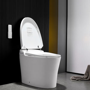 Sanitaires modernes de haute qualité bidet électrique automatique chasse automatique électronique intelligente salle de bain toilette intelligente - Product Image 4