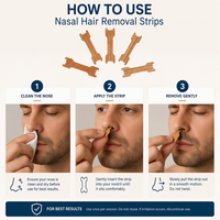 Bandes nasales élastiques Tan pour soulager la congestion - Patch nasal respirant pour le sport, réduction du ronflement et amélioration du flux d'air
