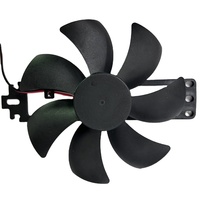 12025 sans cadre DC 12V 120x25mm ventilateur de refroidissement sans brosse OEM ODM personnalisable à faible bruit haut débit d'air pour un usage industriel