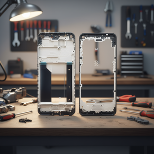 Chasis intermedio para pieza de repuesto de carcasa de teléfono móvil Lg K61 - Product Image 2