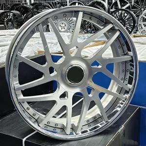 Jantes en alliage forgé SAiLen personnalisées de 20 à 28 pouces, design concave noir semi-brillant, garantie de 5 ans, jantes pour voitures particulières - Product Image 4