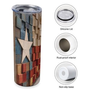 Custom Printed 20oz Stainless Steel Tumbler Double Wall Insulated Cold <b>Hot</b> Drink Cup - Product Image 2