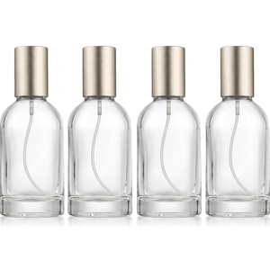 High Quality in Stock 30ml 50ml 100ml RoundCologne Crystal Screw Neck Glass Perfume <b>Bottles</b> - Product Image 1