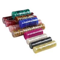 Pièces de backgammon en résine personnalisées Ckeckers de remplacement de 45mm faites à la main pierre de jeux de backgammon plat rond