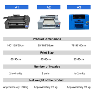 5060 6090 אחידות פורמט מדפסת גדולה פורמט הזרקת דיו דיגיטלי מכונת הדפסה v על עץ זכוכית לוח עץ זכוכית אקרילית - Product Image 2