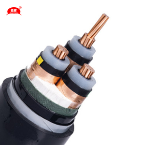 Câble d'alimentation <span class=keywords><strong>HTA</strong></span> Alu Souterrain en cuivre pur et aluminium XLPE 24KV 3*1*240mm NFC Moyenne tension Blindage en acier - Product Image 6