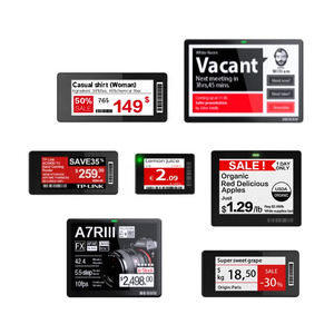 Supermarché epaper eink display nfc ble esl tag étiquette de prix numérique eink étiquette de rayon électronique logiciel système esl pricetag - Product Image 1