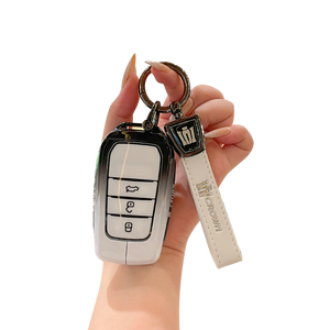 Funda de Silicona y Aleación de Zinc para Llave de Coche Toyota SIENNA, <span class=keywords><strong>Granvia</strong></span>, Highlander, Alphard, CROWN, VELLFIRE, con Anillo para Llavero - Product Image 1