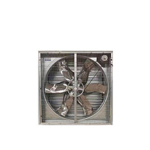 Ventilador de Extracción Industrial Rectangular de Flujo Axial, Montado en Cono, Gran Caudal de Aire, Tipo Axial con Rejilla - Product Image 1
