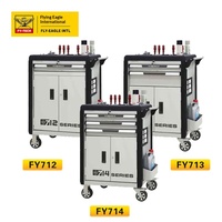 Chariot d'atelier multifonctionnel FY-707 pour réparation automobile, épaissi, avec verrou, fabriqué en Chine continentale