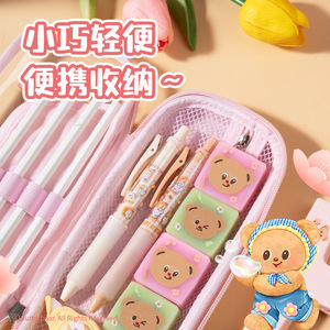 Gomme à effacer Deli Butter Bear HY904, gomme à effacer colorée de dessin animé pour étudiants - Product Image 5