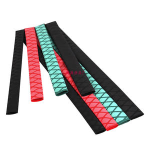 Tubo Termoencogible Antideslizante de Silicona para Empuñadura de Caña de Pescar, Cubierta Absorbente de Sudor en Negro, Rojo, Verde, Azul y Amarillo - Product Image 1