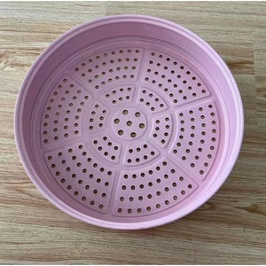 Panier vapeur épaissi antiadhésif avec trous pour cuire à la vapeur les pains et les légumes, diamètre 22 cm, écologique, pour usage domestique - Product Image 2