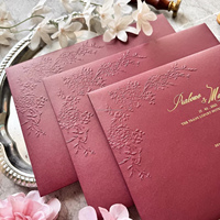 Carte de visite personnalisée de luxe en velours, impression typographique, invitation de fête, carte en carton imprimée offset, gaufrage artistique, impression Vanille
