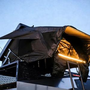 Tienda de Campaña de Techo Rígida para 4 Personas, para Campamento y Actividades al Aire Libre, con Escalera, para SUV Grandes - Product Image 1