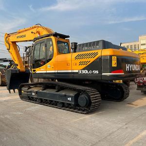 Excavatrice sur chenilles Hyundai d'origine coréenne 330lc-9s, machine de construction en bon état, moteur, pompe, roulement, cœur de machine, vente à prix réduit - Product Image 2