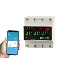 Stabilisateur de tension monophasé intelligent contrôlé par Wi-Fi avec écran LED pour la protection des appareils électroménagers et des équipements électroniques sensibles