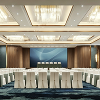 Solution d'ingénierie de décoration d'espace tout-en-un pour la rénovation des intérieurs d'auditoriums et de bureaux commerciaux multifonctionnels