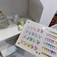 Vernis à ongles gel effet œil de chat fluorescent scintillant 20 couleurs, Nouvelle Arrivée 2026, Spécial Salons de Manucure, Ensemble Complet de Teintes Tendance