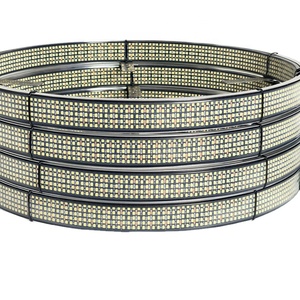 Kingshow 10 hàng 5 hàng siêu sáng bánh xe ánh sáng mới thiết kế màu trắng tinh khiết Xe Offroad bánh xe rim phụ kiện 12V đèn pha - Product Image 1