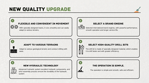 Plataforma de Perforación Rotatoria a Diésel, Portátil, para Minería, Prospección y Aplicaciones de Investigación Geológica - Product Image 6