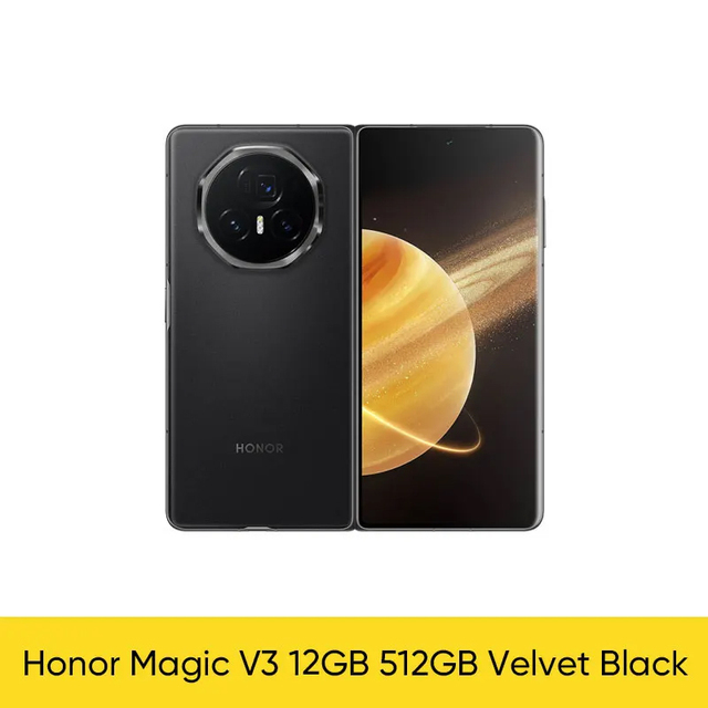 For HONOR Magic V3 Global Version 5G Phone Snapdragon 8 Gen 3 7.92" Foldable LTPO AMOLED 120Hz Display 50MP Main Camera