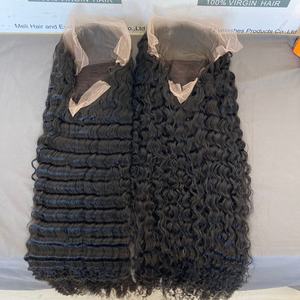 Peluca frontal de cabello brasileño de onda profunda de 30-40 pulgadas, pelucas largas de cabello Remy de 36 pulgadas con 180% de densidad, listas para enviar, envío rápido - Product Image 6