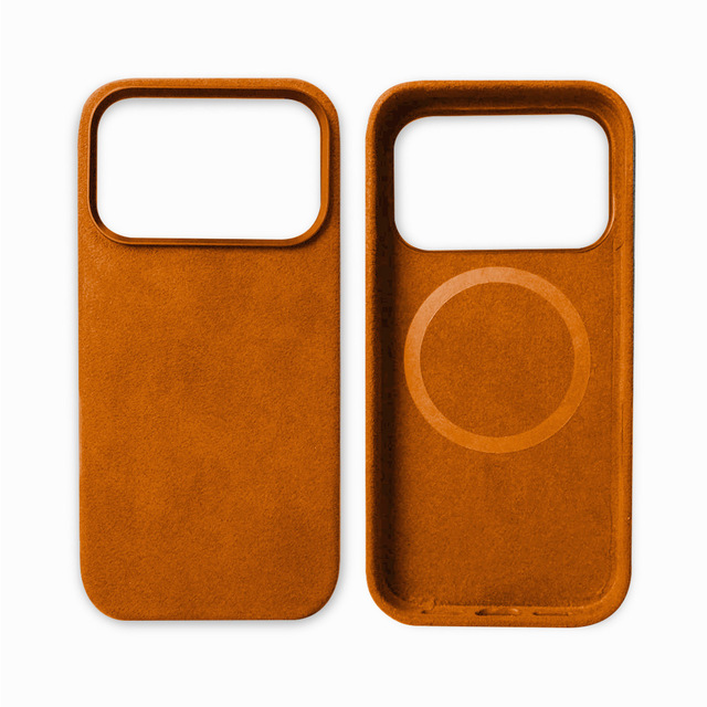 For iPhone 17 Pro Max Air Phone Case Alcantara Leather Mobile Phone Case Magnetic Shockproof Phone Cover