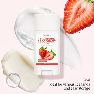 Desodorante en Barra con Aroma a Fresa, Aroma Frutal Fresco, Refresca el Olor a Sudor Corporal, Cuidado Diario Corporal, Textura Suave - Product Image 3
