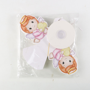 50 pz Scatole Portaconfetti per Prima Comunione Scatoline per Caramelle Battesimo Religioso Decorazioni Baby Shower God Bless per Bambino e Bambina - Product Image 6