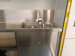 新型高品質工業用2.8M工場直販特価商業用小売格安丸型モールドスクエアフードカートモバイルフードトレーラー - Product Image 5