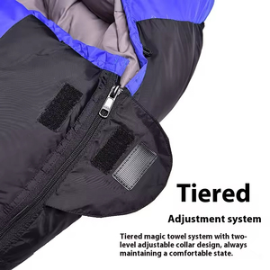 Saco de dormir de plumón para acampar al aire libre, cálido, para adultos, de invierno, grueso, estilo sobre. - Product Image 5