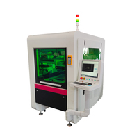 Machine de découpe laser à fibre en cabine fermée 2000W pour tôles d'acier, tête Raytools, contrôle Cypcut