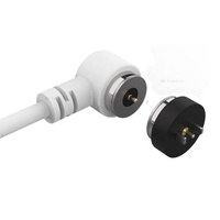 12 V 1 2 broches mâle et femelle magnétique Pogo Pin chargeur connecteur pour PCB câble magnétique Usb câble de charge électronique