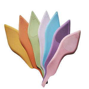 Tacones Altos de Moda para Mujer en Piel Sintética con Suelas de Goma de Color Personalizable - Product Image 1