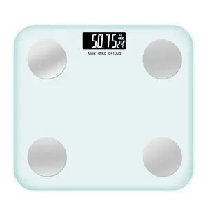 180kg/396lb Smart Wireless Body Fat Digital Weighing Scale With Smartphone App