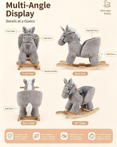 <span class=keywords><strong>Cheval</strong></span> <span class=keywords><strong>à</strong></span> <span class=keywords><strong>bascule</strong></span> en peluche licorne avec siège de sécurité, base en bois, jouet <span class=keywords><strong>à</strong></span> <span class=keywords><strong>bascule</strong></span> pour enfants, chaise <span class=keywords><strong>à</strong></span> <span class=keywords><strong>bascule</strong></span> musicale pour bébé, chaise <span class=keywords><strong>à</strong></span> <span class=keywords><strong>bascule</strong></span> pour tout-petit - Product Image 4