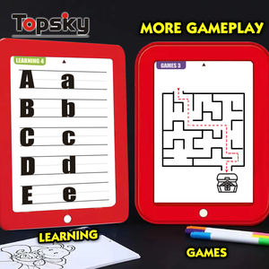 Penjualan laris bantalan gambar fluoresensi ajaib 3D edukasi mainan lukisan seni kreatif papan tulis plastik untuk anak-anak - Product Image 5