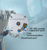 Motor humanoide y Cobot 24-48V Unidad armónica Servo Motor integrado Soporte Ethercat y Can Comunicación
