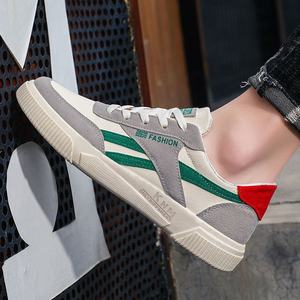 Chaussures de sport rétro en coton pour hommes, légères et respirantes, pour le printemps et l'automne, vente en gros - Product Image 1