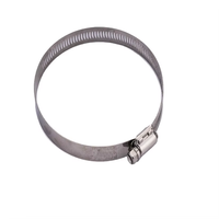 Colliers de serrage réglables de type allemand en gros, colliers de serrage pour tuyaux à vis sans fin, zingués