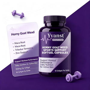 Capsules de Gélules Énergétiques Naturelles à base de Horny Goat Weed 800mg – Formule Herbal pour Complément Nutritionnel Quotidien pour la Forme Physique et l'Activité - Product Image 4
