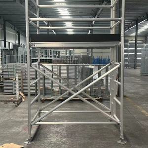 Échafaudage mobile en aluminium RAPID 6m 10m 12m, réglable pour la construction, échafaudage multifonctionnel en aluminium <span class=keywords><strong>à</strong></span> <span class=keywords><strong>vendre</strong></span> - Product Image 5