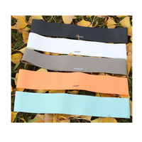 Logotipo personalizado Mini bandas de resistencia Loops Latex Free Fisioterapia Yoga Pilates Rehab Entrenamiento Ejercicio Hip Booty Bands